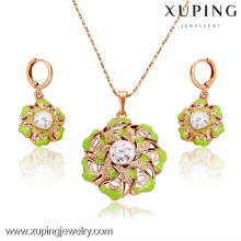 62479-Xuping Spezielle Design Schmuck Set Großhandel 18 Karat Vergoldet Schmuck